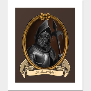 Renaissance Dog - Sir Arnold Oxford Posters and Art